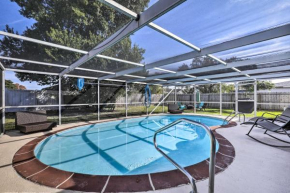 Family Home with Lanai and Yard in Port Richey!